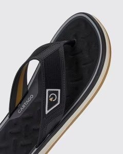 Chinelo Cartago 12308 M Laga Sport Bege/Preto 4