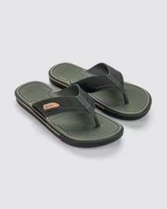 Chinelo Rider 11772 Spin Preto/Verde 2