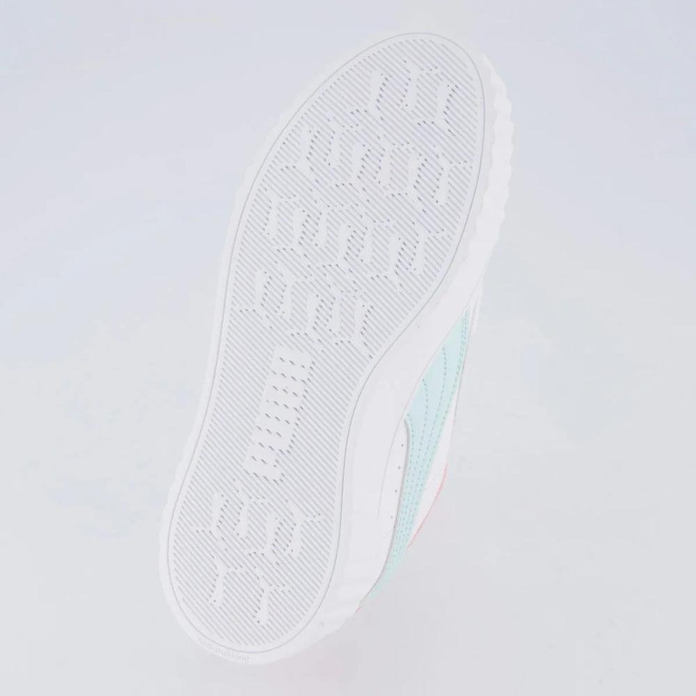 Tenis Puma Carina 3.0 V Ps Branco/Verde 4