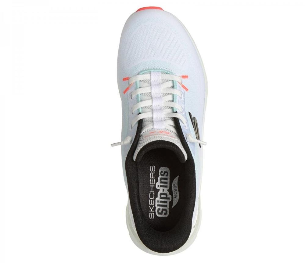 Tenis Skechers Arch Fit Glide-Step Pro Branco/Azul Claro 5