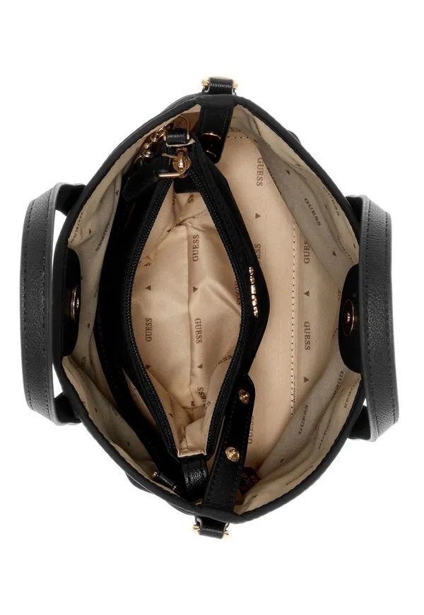 Bolsa Guess Eco Gemma Mini Preto 3