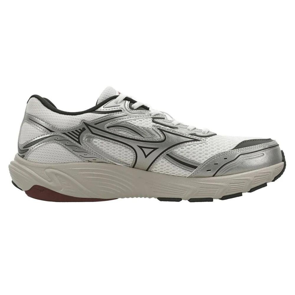 Tenis Mizuno Csd Sport Branco/Prata 2