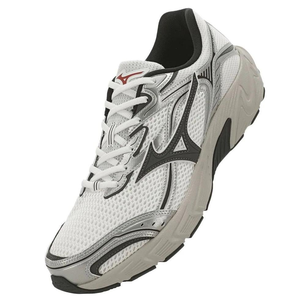 Tenis Mizuno Csd Sport Branco/Prata 5