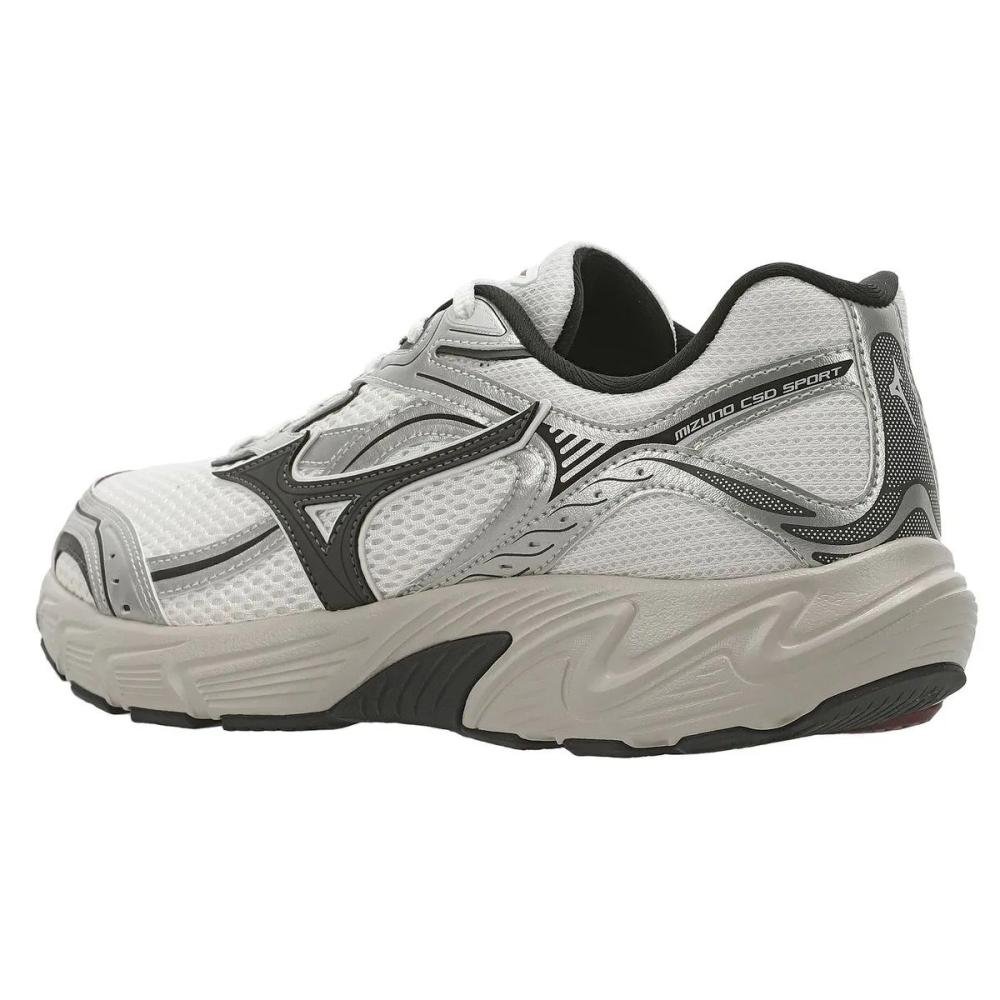 Tenis Mizuno Csd Sport Branco/Prata 6