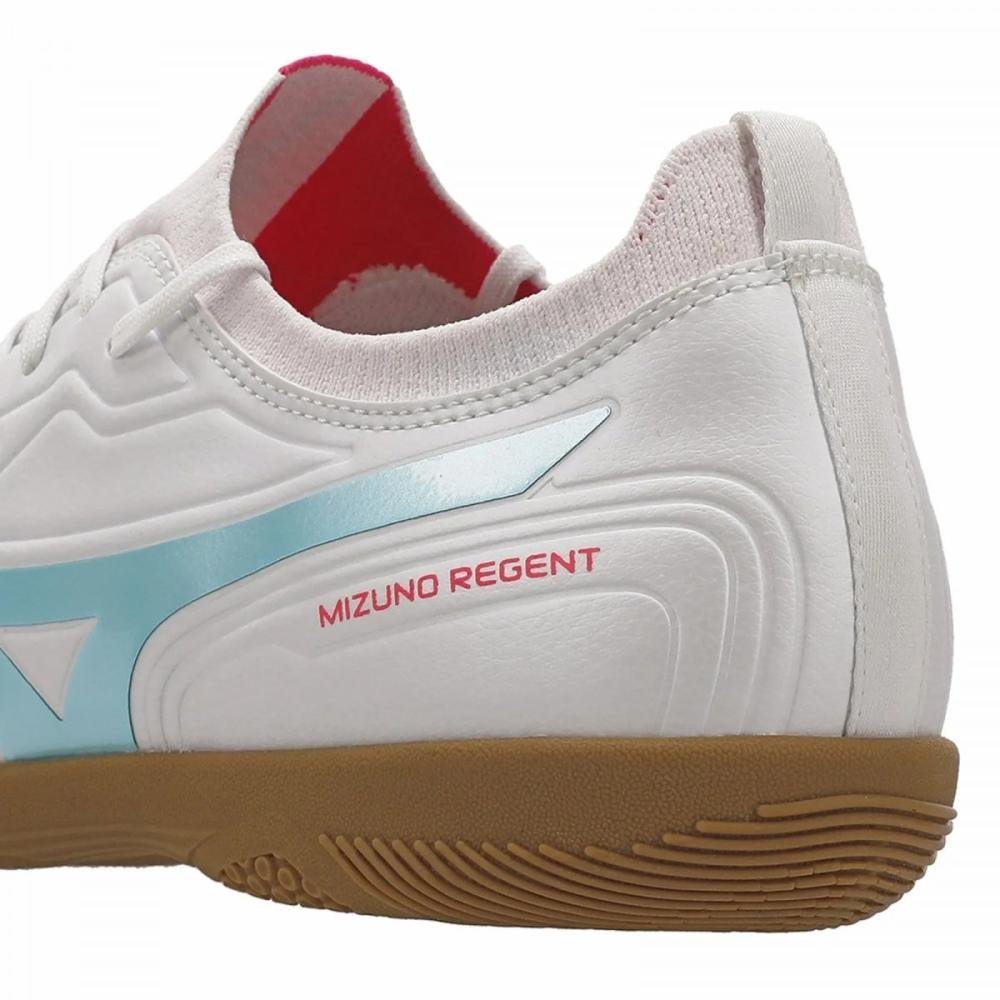 Chuteira Futsal Mizuno Mz Regent In Jr Branco/Azul 6