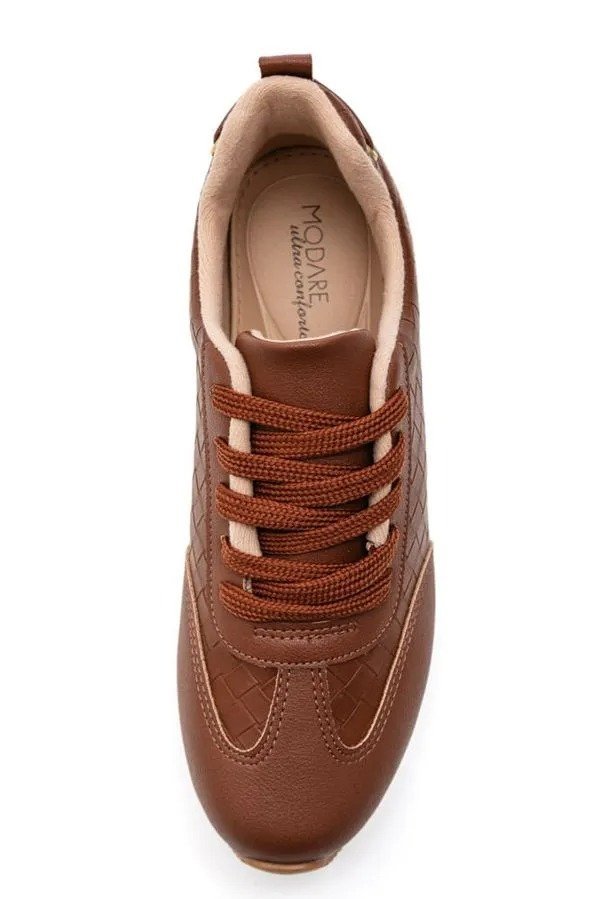 Tenis Modare Casual Feminino Marrom 2