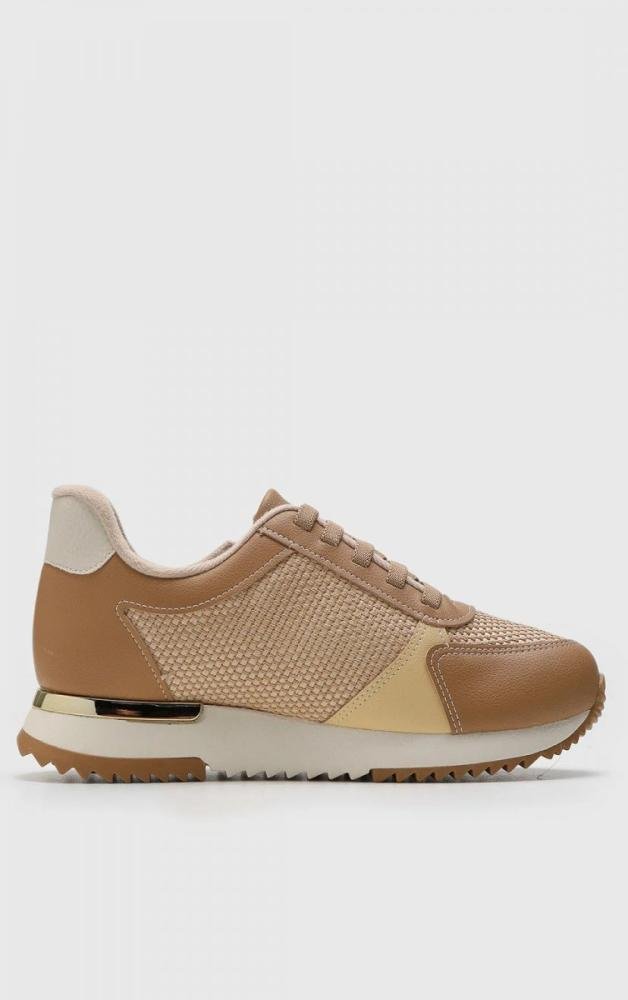 Tenis Modare Feminino Casual Bege 2