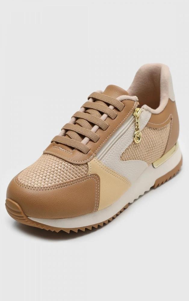Tenis Modare Feminino Casual Bege 3