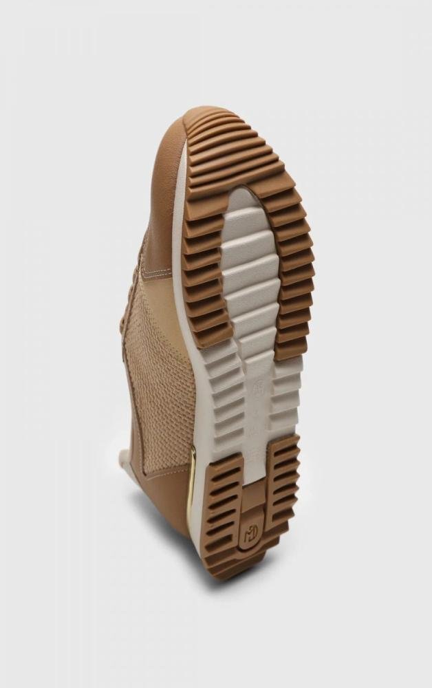 Tenis Modare Feminino Casual Bege 4