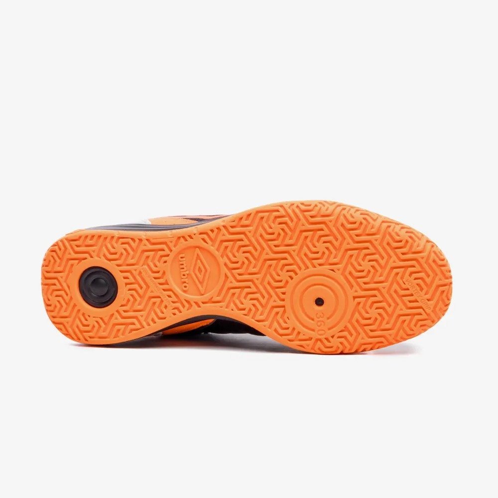 Chuteira Futsal Umbro Pro Challeng Uptake Preto/Laranja 4