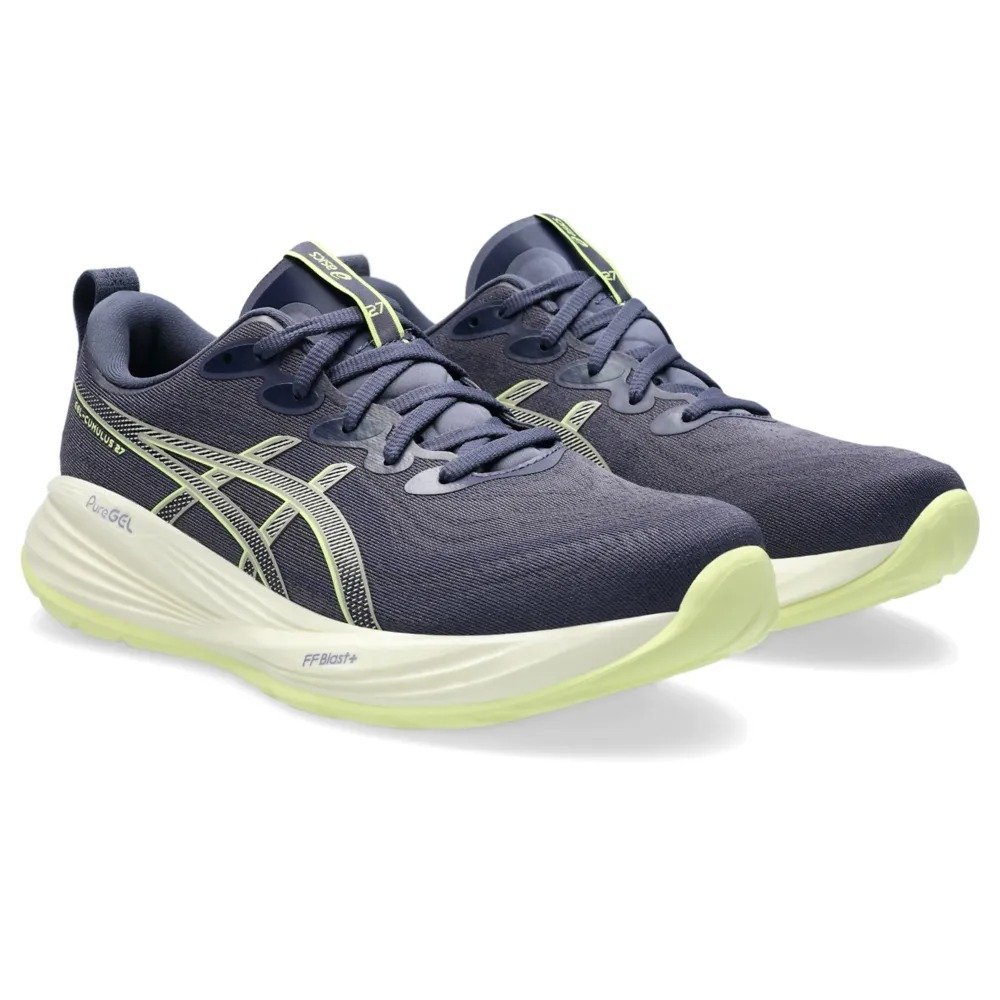 Tenis Asics Gel Cumulus 27 Roxo/Verde 2