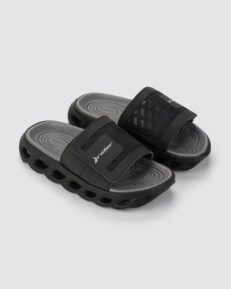 Chinelo Rider Power Slide 12444 Preto 2