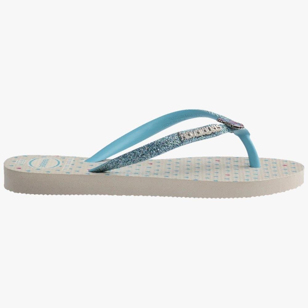 Chinelo Havaianas Glitter Ii Fc Juv. Azul 4