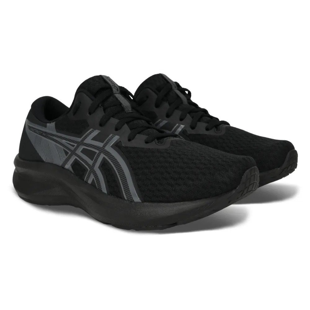 Tenis Asics Patriot 14 Preto/Cinza 2