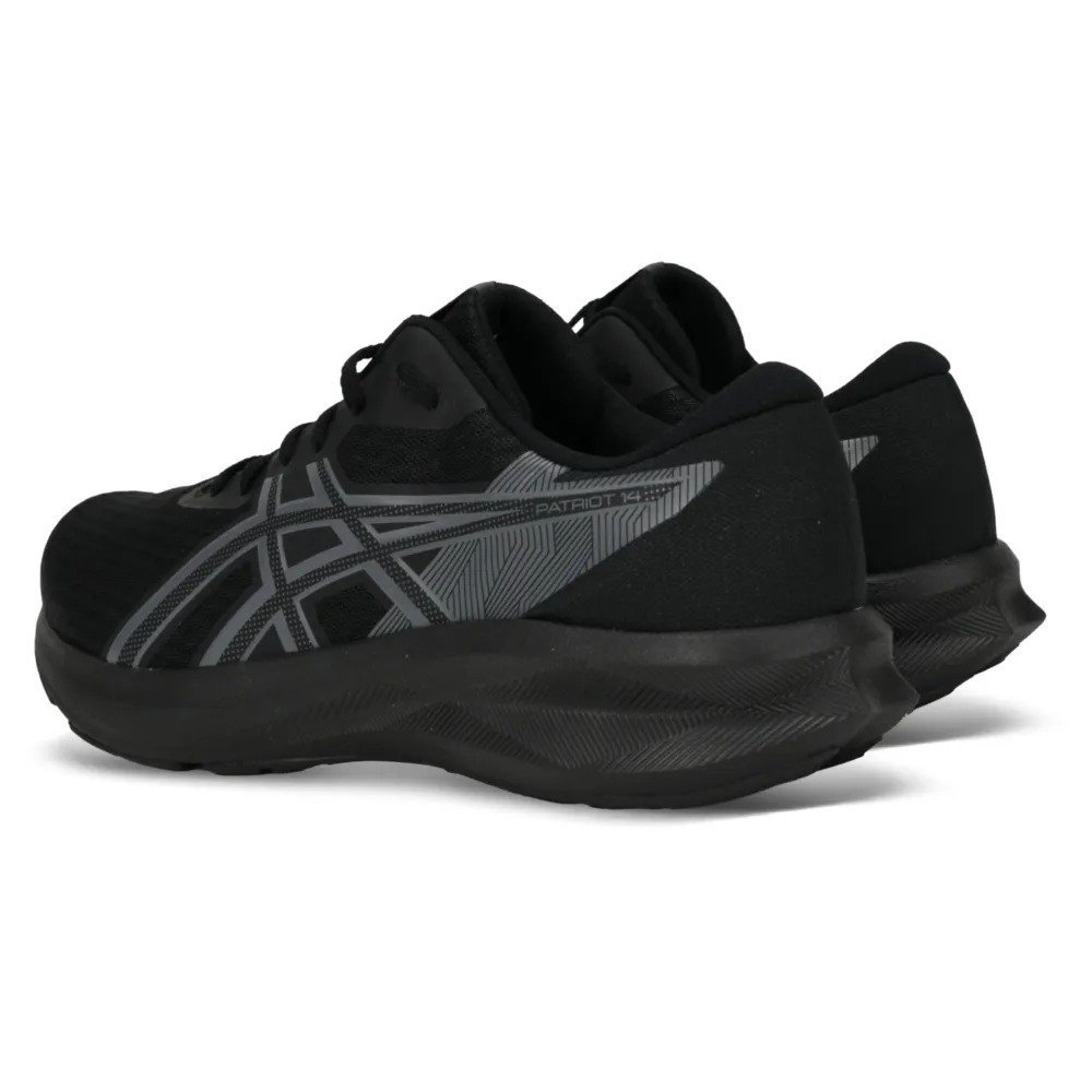 Tenis Asics Patriot 14 Preto/Cinza 3