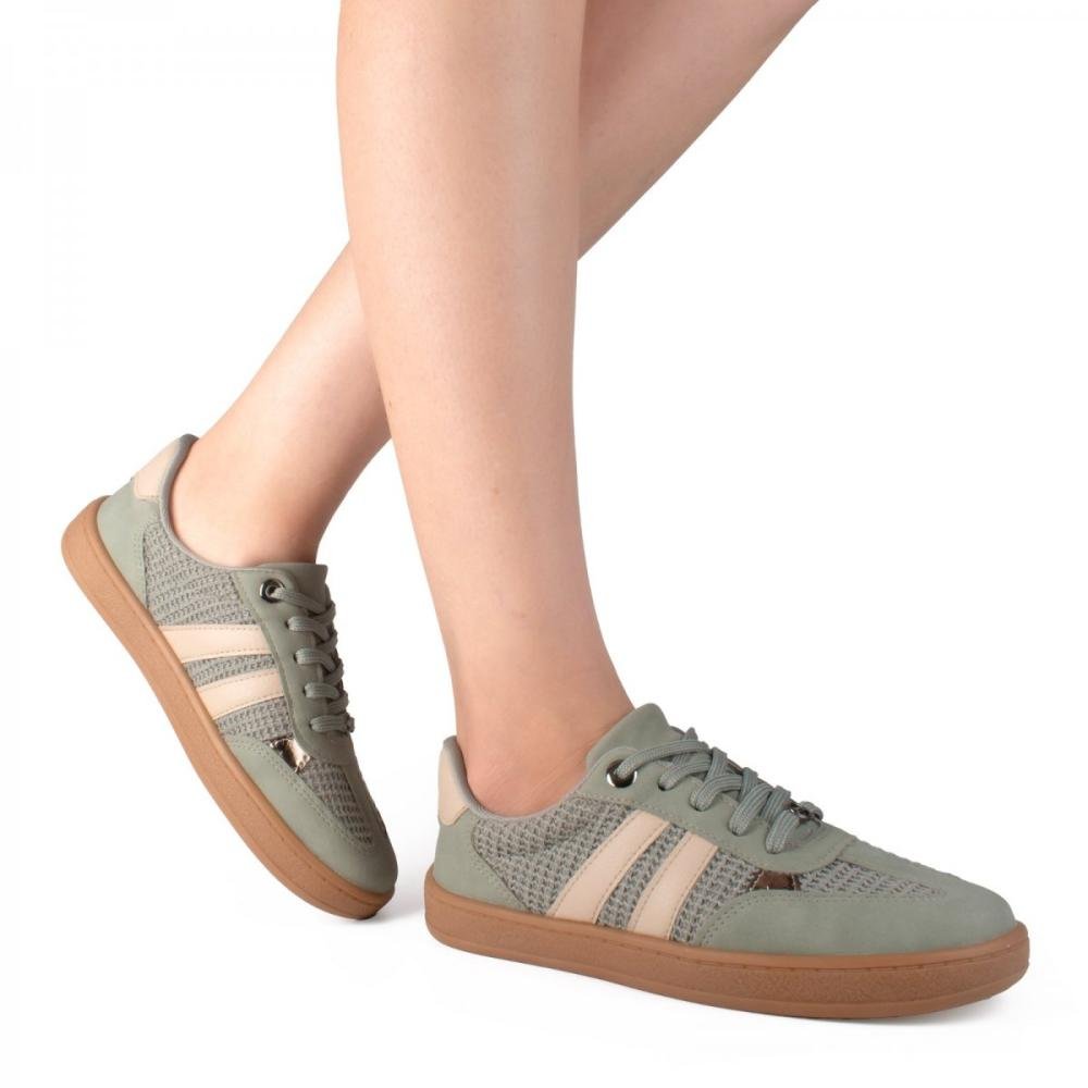 Tenis Dakota D1021 Verde/Off White 5