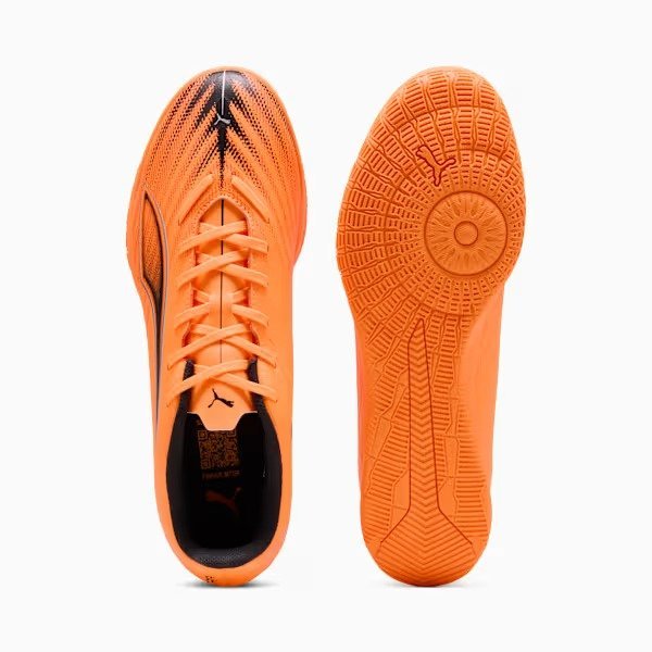 Chuteira Futsal Puma Ultra 6 Play It Laranja 4