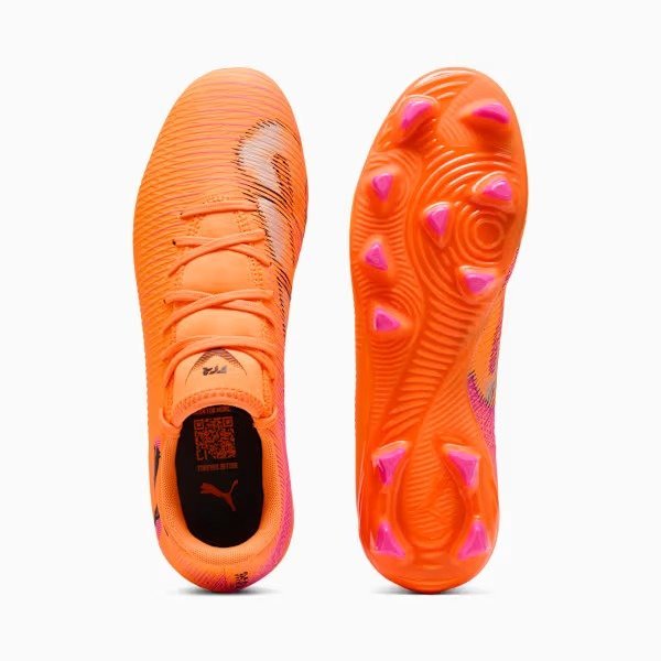 Chuteira Puma Future 8 Play Fg/Ag Laranja 4