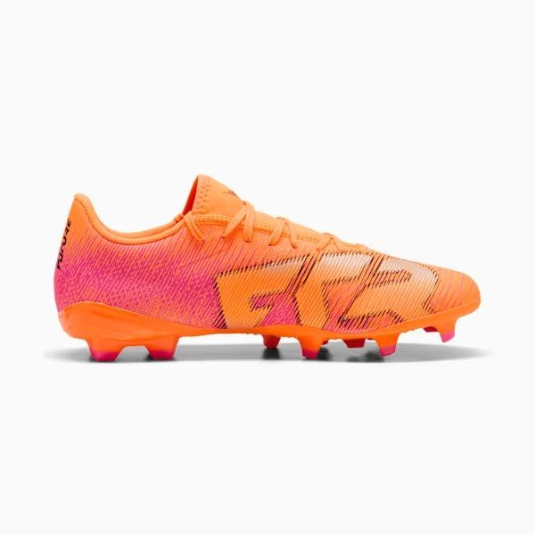 Chuteira Puma Future 8 Play Fg/Ag Juvenil Laranja 2