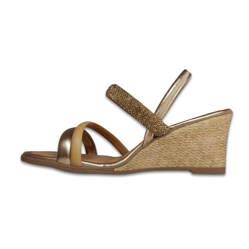 Sandalia Mississipi Mb891 Dourado 3