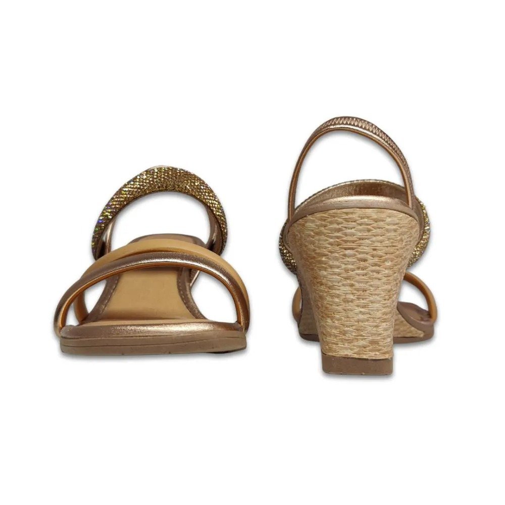 Sandalia Mississipi Mb891 Dourado 5