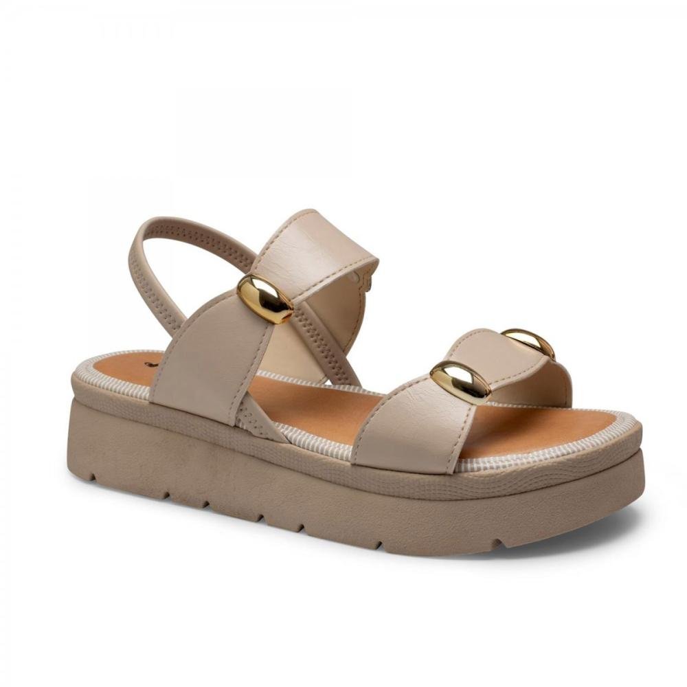 Sandalia Mississipi Mf992 Bege 3