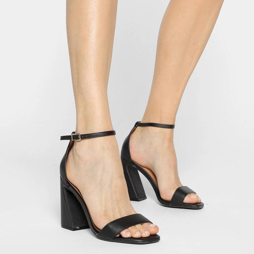 Sandalia Vizzano 6464 PReta Preto 3