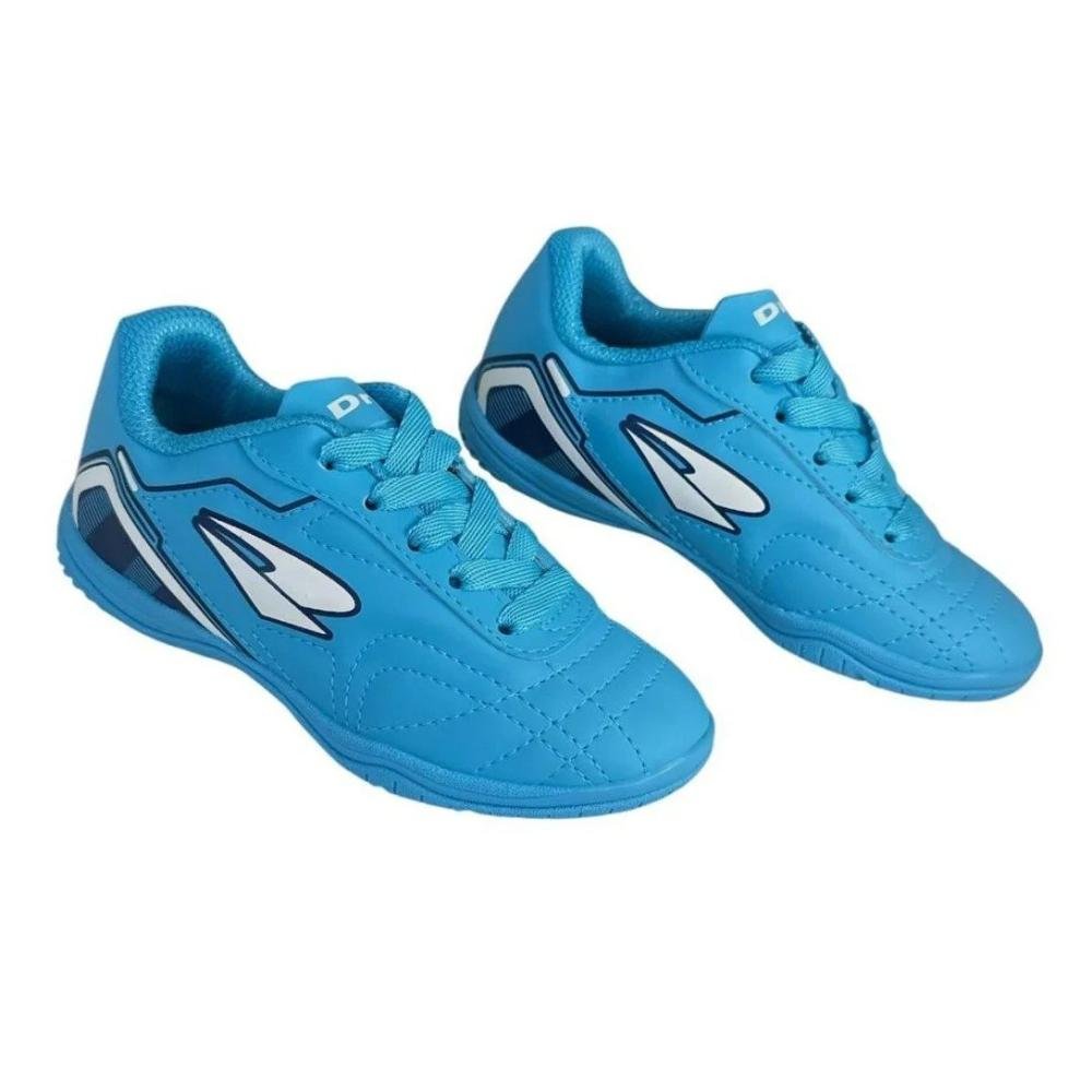 Chuteiras Futsal Dray Spedy Juvenil Azul 2