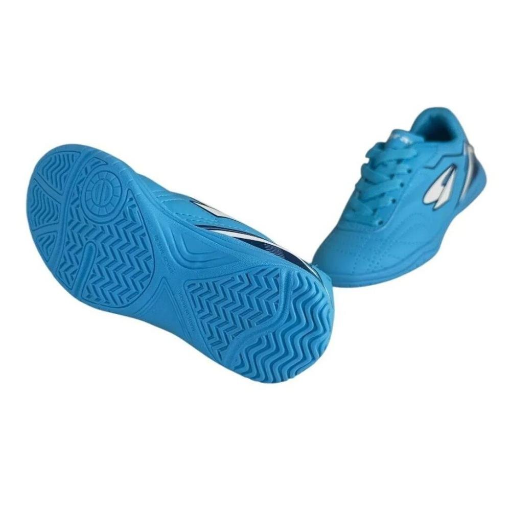 Chuteiras Futsal Dray Spedy Juvenil Azul 3