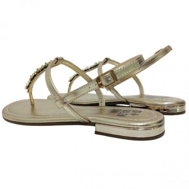 Sandalia Di Valentini 5360.11792 Dourado 2