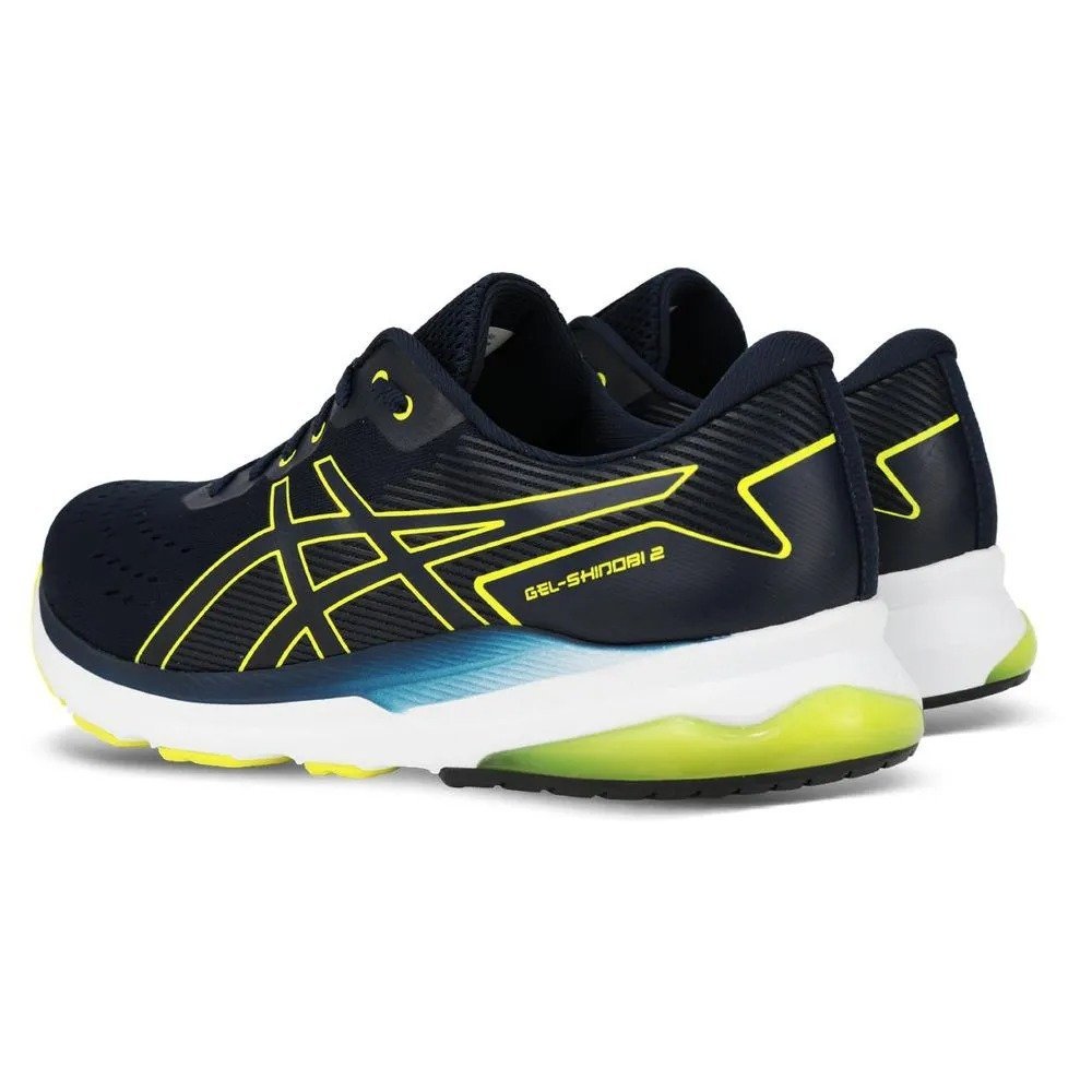 Tenis Asics Gel Shinobi 2 Azul/Verde 3