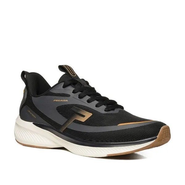 Tenis Pegada 191201-01 Preto/Cinza 2