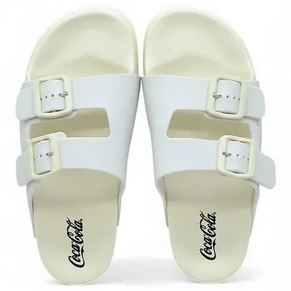 Chinelo Coca-Cola Cc4788 Slide Off White 4