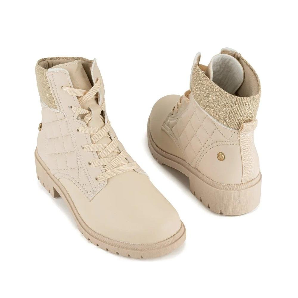 Bota Pink Cats V3351 Infantil Bege 2