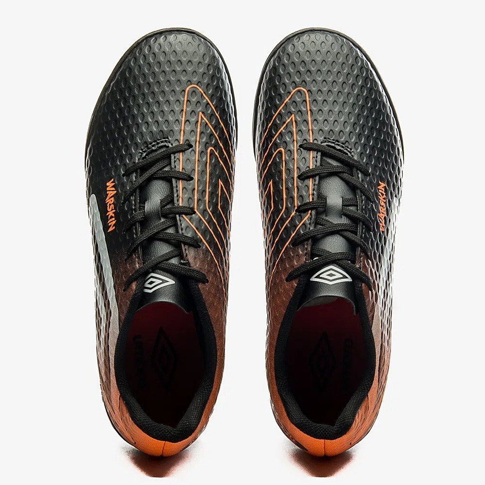 Chuteira Society Umbro Warskin Jr Juvenil Preto 3