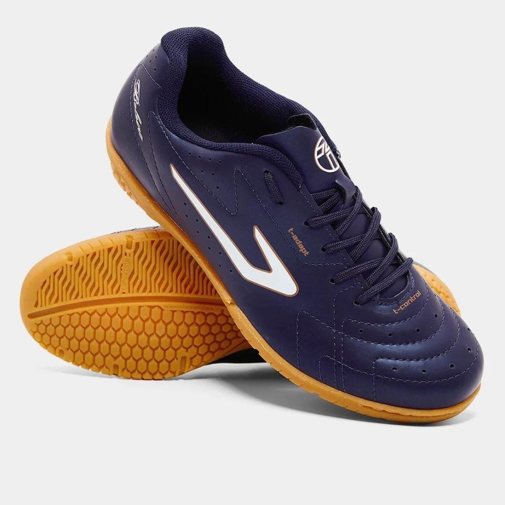 Chuteira Futsal Topper Boleiro Vi Azul 2