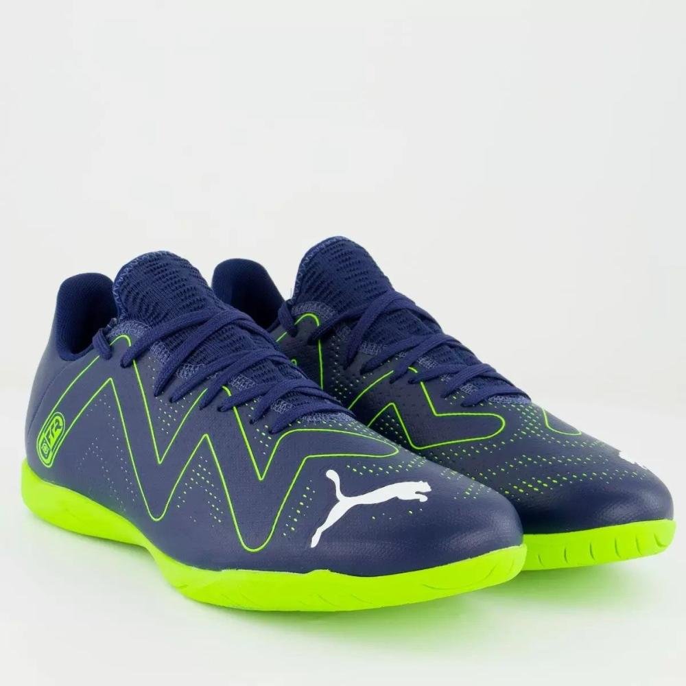Chuteira Futsal Puma Future Play It Bdp Azul 2