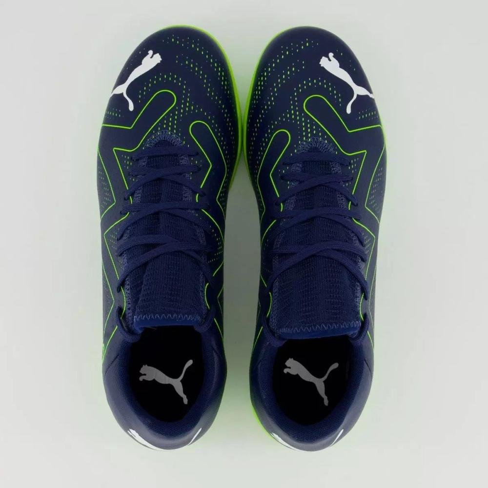 Chuteira Futsal Puma Future Play It Bdp Azul 3