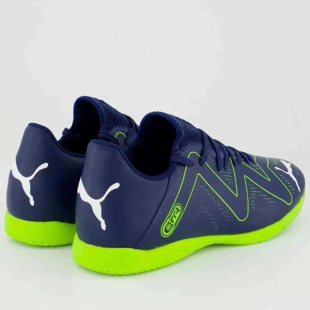 Chuteira Futsal Puma Future Play It Bdp Azul 4
