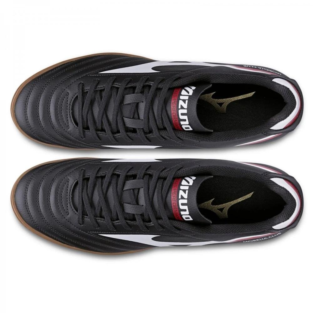 Chuteira Futsal Mizuno Morelia Club In Preto 3