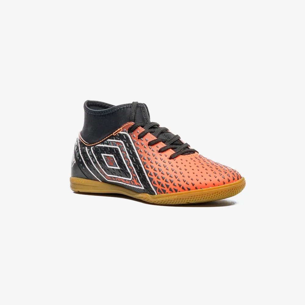 Chuteira Futsal Umbro Mutant Jr Fiery Laranja 2