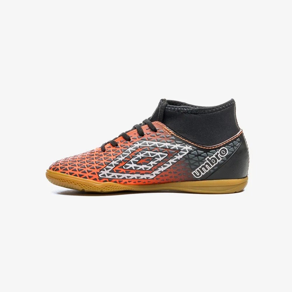 Chuteira Futsal Umbro Mutant Jr Fiery Laranja 3
