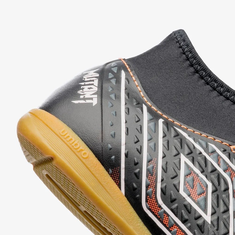 Chuteira Futsal Umbro Mutant Jr Fiery Laranja 5