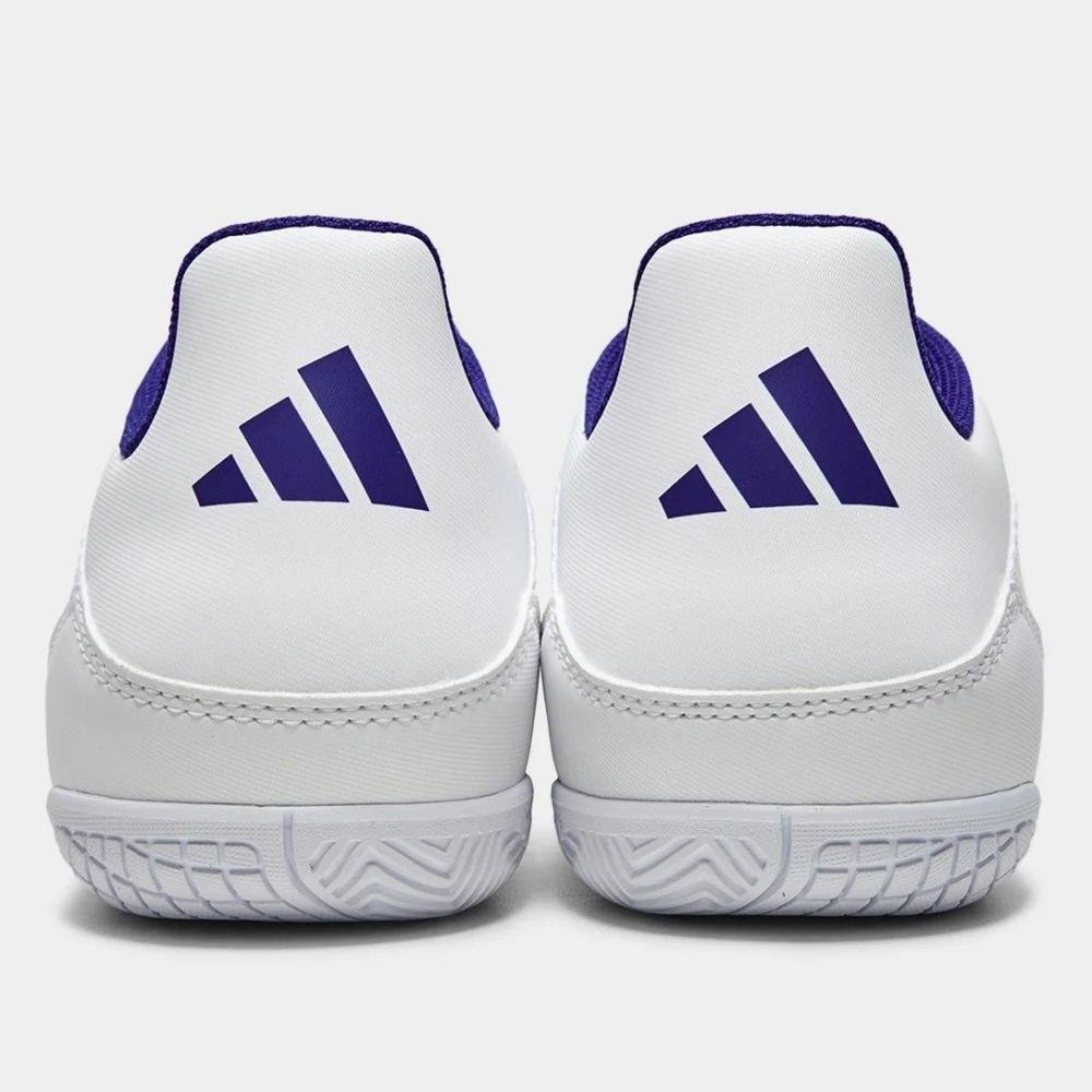 Chuteira Futsal Adidas F50 Club In Branco 4