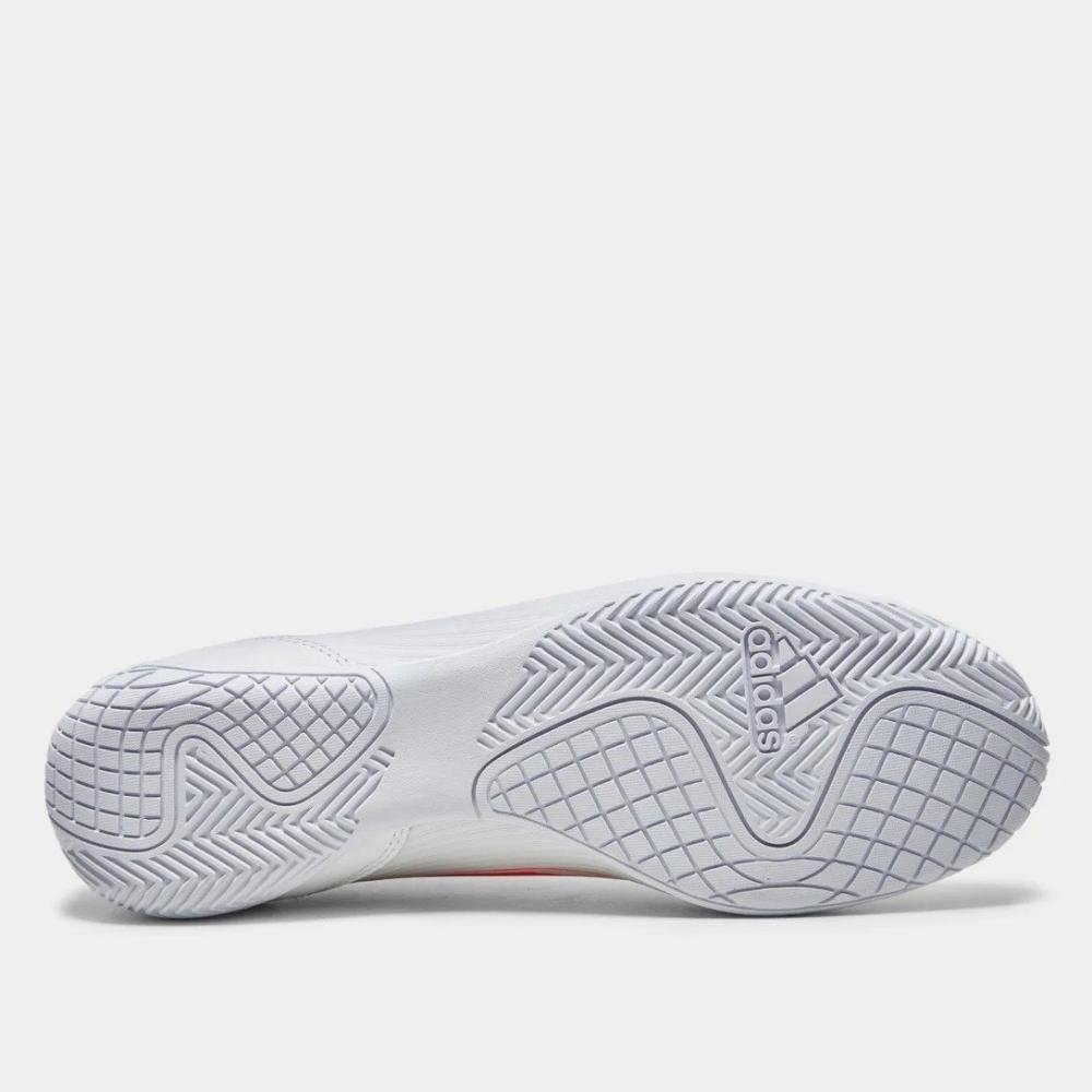 Chuteira Futsal Adidas F50 Club In Branco 5
