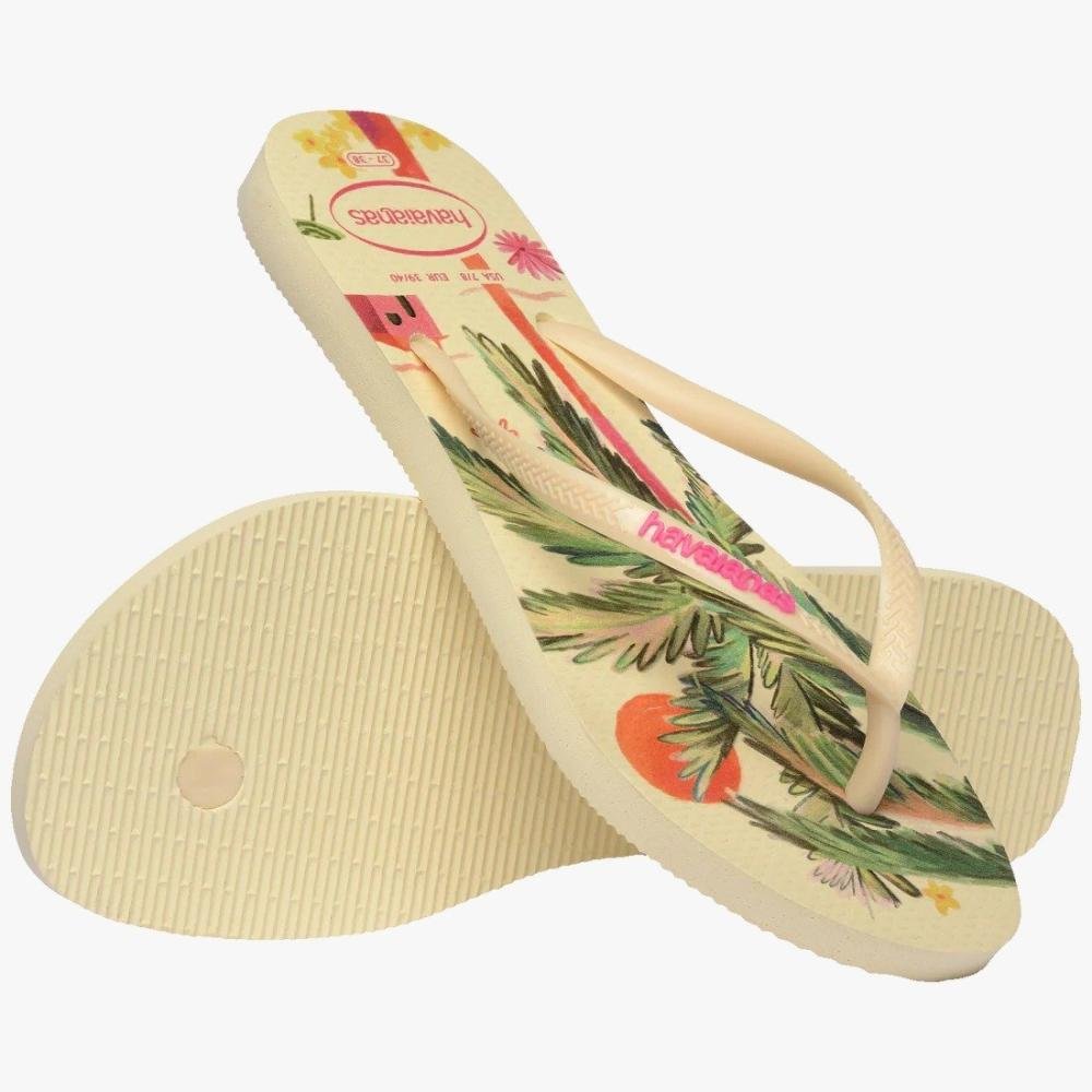 Chinelos Havaianas Sl Summer Bliss Bege 2