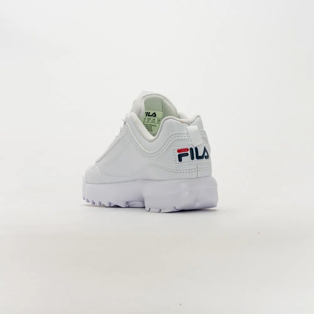 Tenis Fila Disruptor Infantil Branco 3