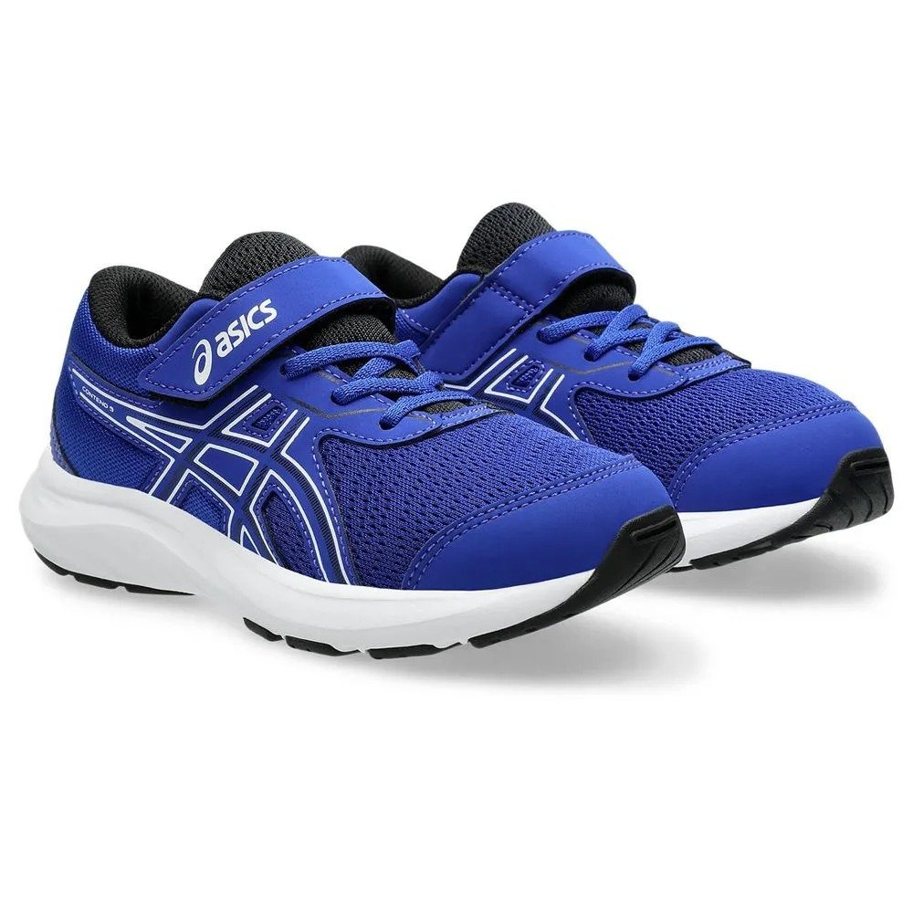 Tenis Asics Contend 9 Ps Juvenil Azul 2