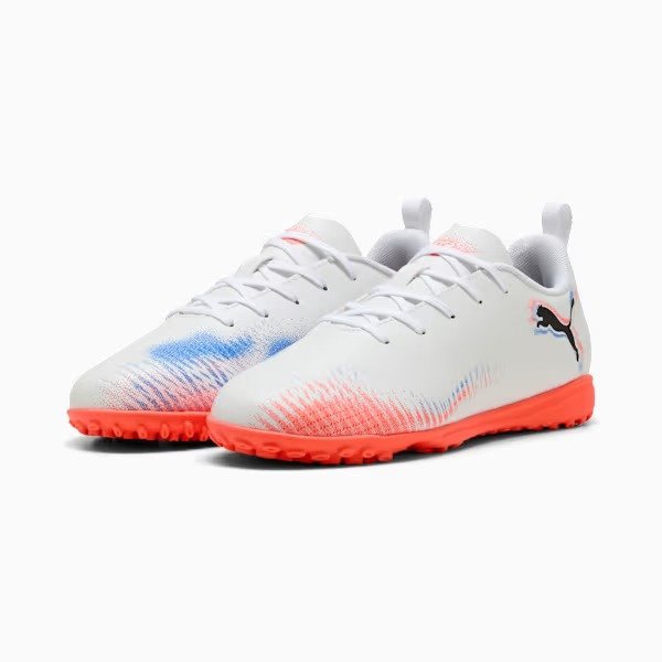 Chuteira Society Puma Future 8 Play Tt Juvenil Branco 2
