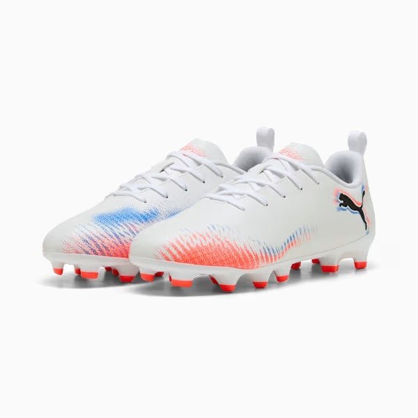 Chuteira Puma Future 8 Play Fg/Ag Juvenil Branco 4